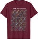 Disney Kingdom Hearts Know Your Keyblade Small T-Shirt - T-Shirt | Maroon