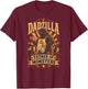 Dad Zilla Japanese Monster Funny Fathers Day Kaiju Daddy T-Shirt - T-Shirt | Maroon