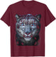 Leopard Animal for Cheetah Tiger Leopard Face Lion fans Cat T-Shirt - T-Shirt | Maroon