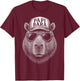 Papa Geschenk Papa Vatertag Shirt Herren Lustig Papa T-Shirt - T-Shirt | Maroon