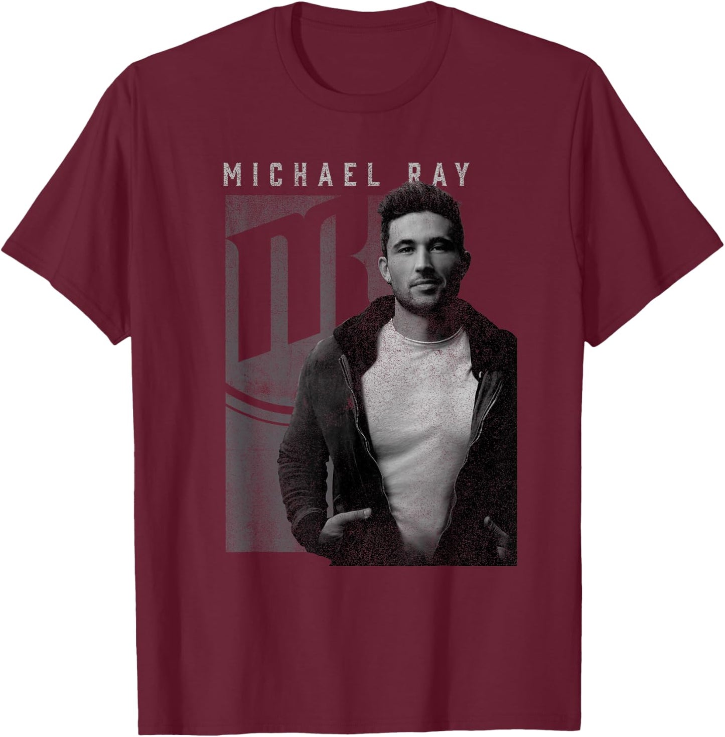 Michael Ray Exclusive T-Shirt - T-Shirt | Maroon