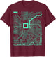 Computer Circuit Board Electronics Technician T-Shirt - T-Shirt | Maroon