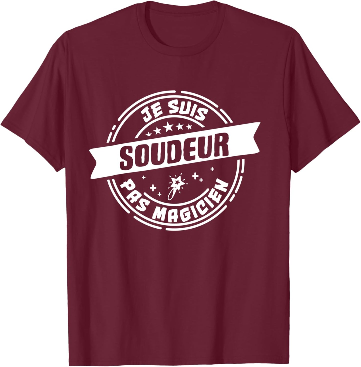 Humor Welder Gift Craft Profession T-Shirt - T-Shirt | Maroon