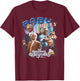 The Righteous Gemstones Baby Billy Heartthrob T-Shirt - T-Shirt | Maroon