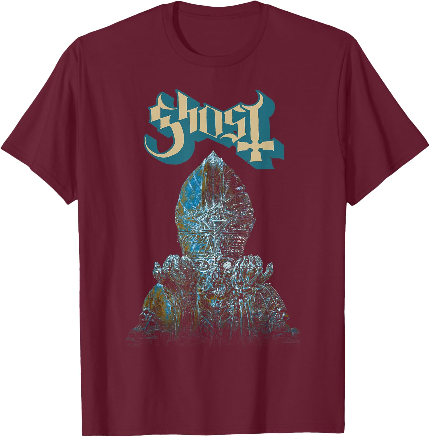 Ghost - Impera Cover Art T-Shirt - T-Shirt | Maroon