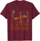 I'll Be in The Backyard Funny Cigar and Bourbon Lovers T-Shirt - T-Shirt | Maroon