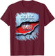 AC/DC The Razor's Edge Album Cover , black T-Shirt - T-Shirt | Maroon