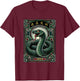 Year Of The Snake 2025 Lunar New Year Chinese New Year T-Shirt - T-Shirt | Maroon