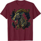 Year Of The Goat Chinese Zodiac Ram Animal Astrology T-Shirt - T-Shirt | Maroon