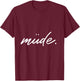 Tired Sleep Shirt Pyjamas Nightdress for Relaxing and Chilling Shirt, black T-Shirt - T-Shirt | Maroon