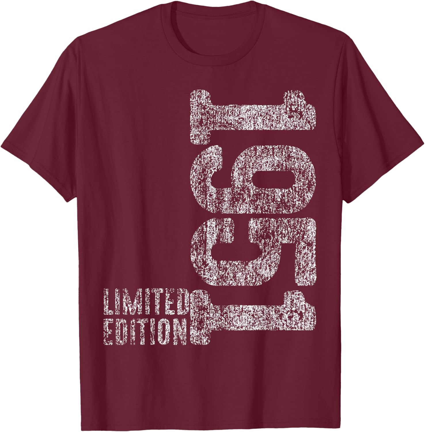75. Geburtstag Mann Frau 75 Jahre 1951 Deko Geschenk Lustig T-Shirt - T-Shirt | Maroon