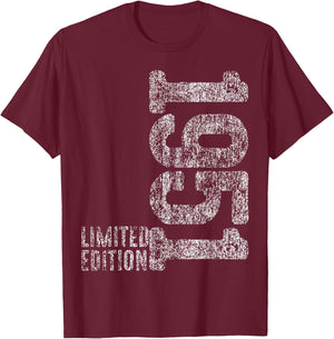 75. Geburtstag Mann Frau 75 Jahre 1951 Deko Geschenk Lustig T-Shirt - T-Shirt | Maroon