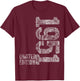 75. Geburtstag Mann Frau 75 Jahre 1951 Deko Geschenk Lustig T-Shirt - T-Shirt | Maroon