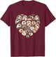 Lovely Hedgehog Lover Hedgehogs T-Shirt - T-Shirt | Maroon