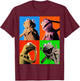 Disney The Muppets Kermit The Frog Pop Art Small T-Shirt - T-Shirt | Maroon