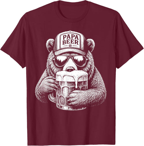 Papa Beer Vatertag Bester Papa Bier lustige Papa Geschenk