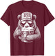 Papa Beer Vatertag Bester Papa Bier lustige Papa Geschenk T-Shirt - T-Shirt | Maroon