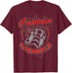 Captain Cornhole Funny T-Shirt - T-Shirt | Maroon