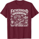 Fatherhood Side Quest Dad Life Sarcasm Fathers Day Humor Pun T-Shirt - T-Shirt | Maroon