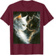 Süße magische Katze Kätzchen Kitten Fantasy Kunst T-Shirt - T-Shirt | Maroon