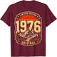 50th Birthday Man Woman 50 Years 1976 Decorative Gift Funny T-Shirt - T-Shirt | Maroon
