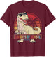 100 Days of School Dinosaur 100 Days Smarter Kids 100th Day T-Shirt - T-Shirt | Maroon