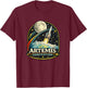 Startraum für Mondraketen der Artemis Generation T-Shirt - T-Shirt | Maroon