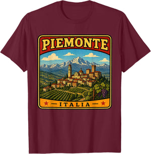 Italy T-Shirt - T-Shirt | Maroon