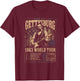 USA 250 Live at Tour Gettysburg the Union Tour 1863 World T-Shirt - T-Shirt | Maroon
