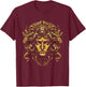 Medusa Head Greek Mythology Ancient Snake Hair T-Shirt - T-Shirt | Maroon