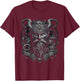 Odin King of the Vikings Valhalla Viking Mythology , black T-Shirt - T-Shirt | Maroon