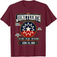 Juneteenth Flag Red White Blue Meaning Black Freedom Day Men T-Shirt - T-Shirt | Maroon