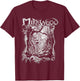 The Hobbit Mirkwood Metal Band T-Shirt - T-Shirt | Maroon