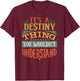 Destiny Name T-Shirt - T-Shirt | Maroon