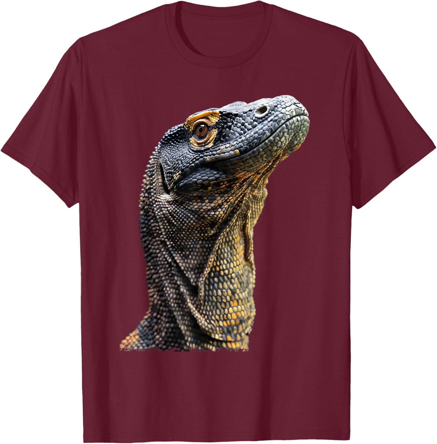 Komodo Dragon T-Shirt - T-Shirt | Maroon