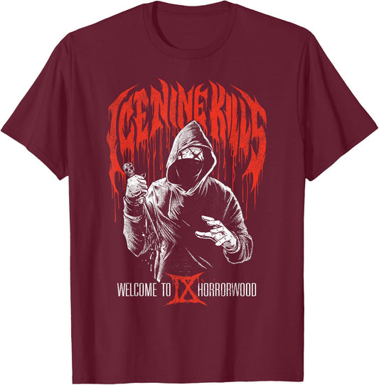 Ice Nine Kills - Mystery Killer , black T-Shirt - T-Shirt | Maroon