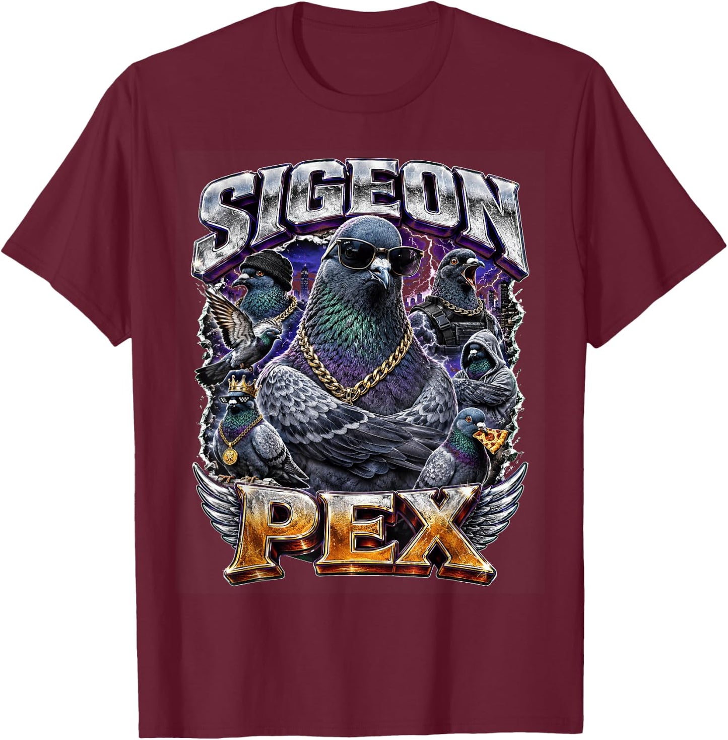 T-Shirt T-Shirt - T-Shirt | Maroon
