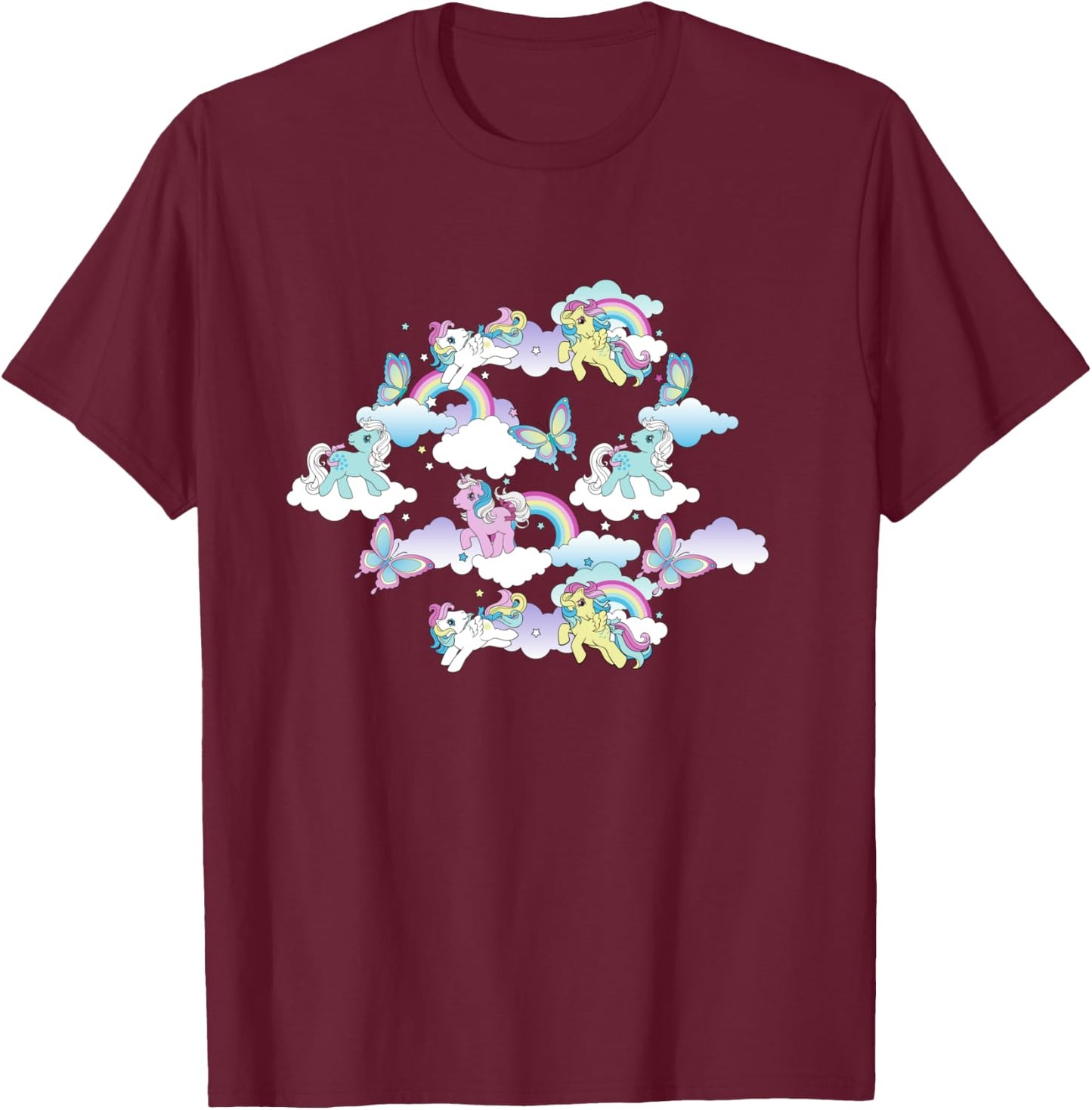 My Little Pony My Cloud T-Shirt - T-Shirt | Maroon