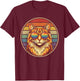LGBTQ Ally Cat Pride Support Rainbow Color T-Shirt - T-Shirt | Maroon