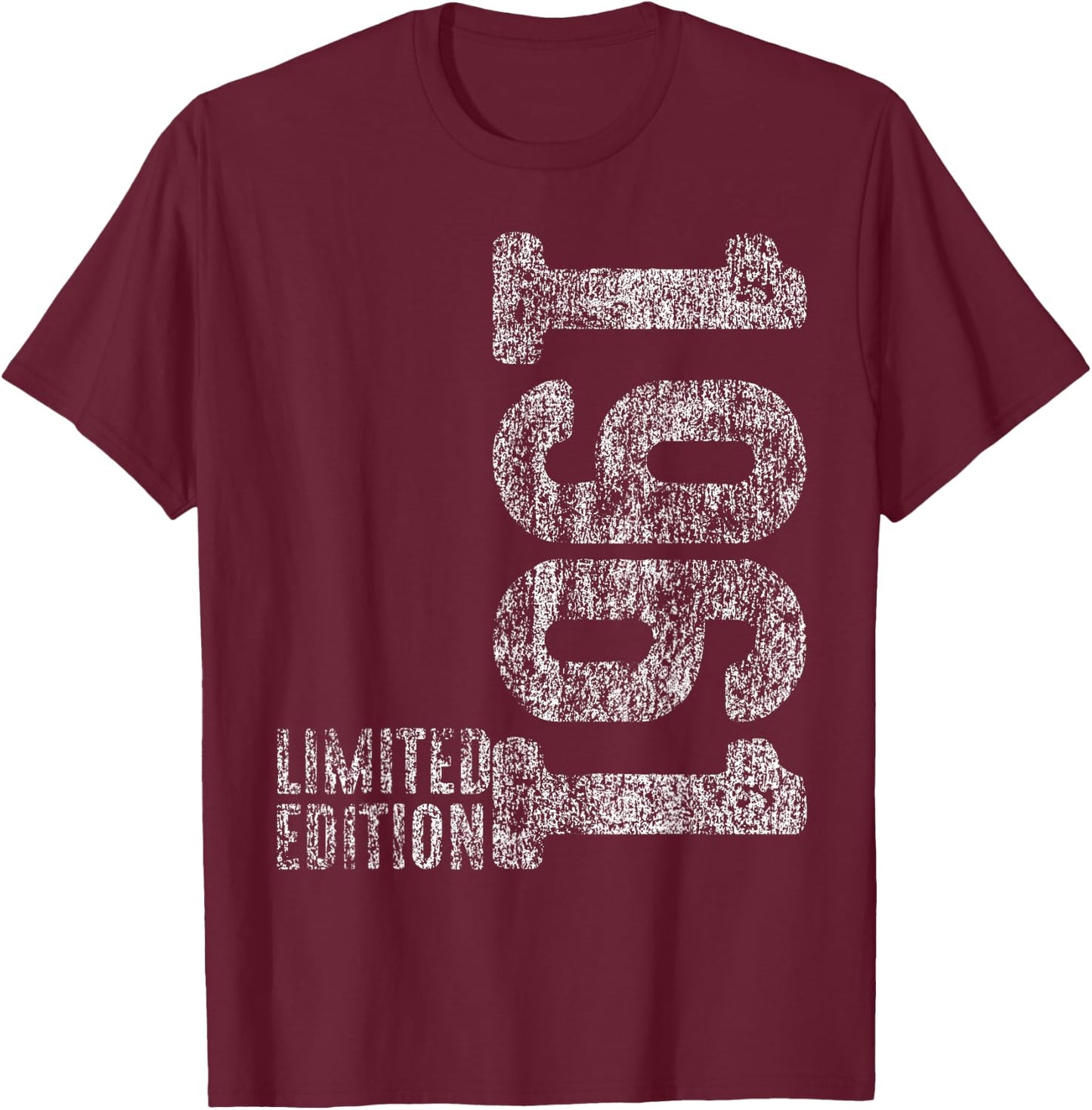 65. Geburtstag Mann Frau 65 Jahre 1961 Deko Geschenk Lustig T-Shirt - T-Shirt | Maroon