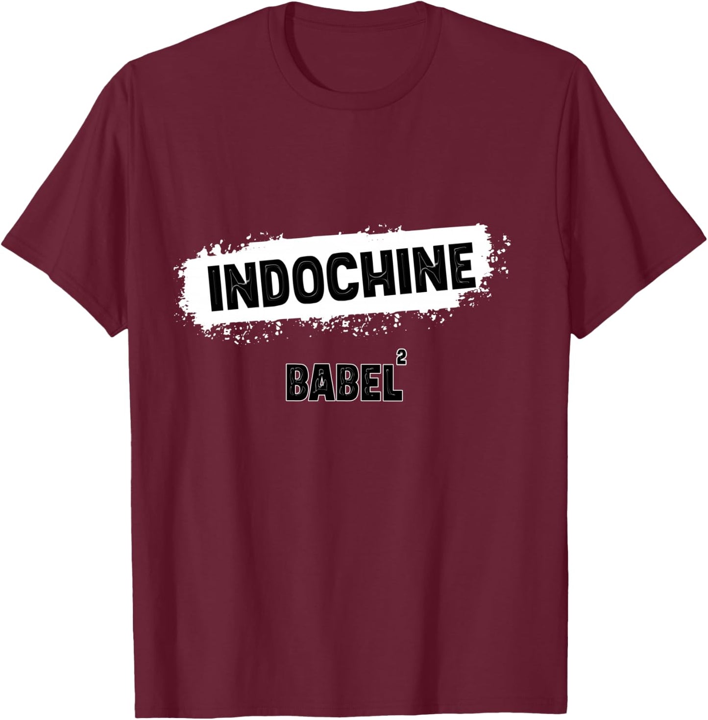 Babel Times 2 Man And Woman , Black, S T-Shirt - T-Shirt | Maroon