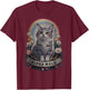 Cute Kitten For Male Alpha Male , Black, S T-Shirt - T-Shirt | Maroon