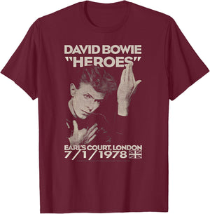 David Bowie - Court of the Count , black T-Shirt - T-Shirt | Maroon