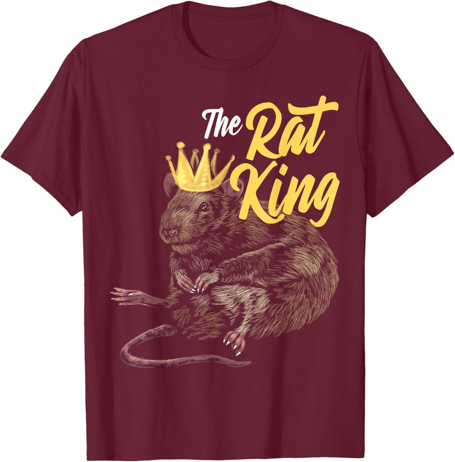 The Rat King Nutcracker Ballet Dance Animal Mouse T-Shirt - T-Shirt | Maroon
