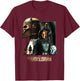 Star Wars The Mandalorian Season 3 the Armorer and Bo-Katan T-Shirt - T-Shirt | Maroon