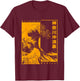 Japanisches Hokusai Japan Style The Great Wave Off Kanagawa T-Shirt - T-Shirt | Maroon