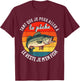 Fishing The Rest I M'en Fish For Fisherman , Black, S T-Shirt - T-Shirt | Maroon