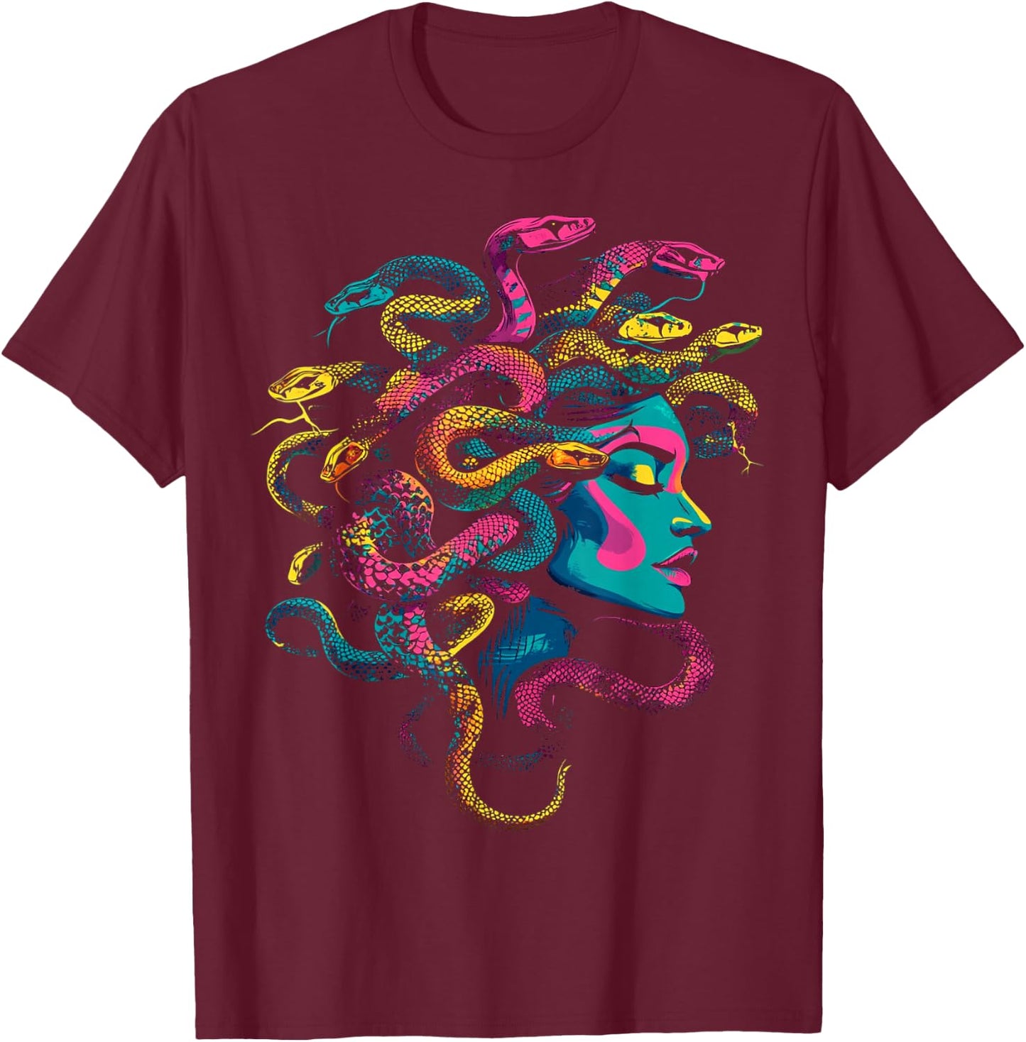 Vintage Medusa T-Shirt - T-Shirt | Maroon