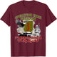 1st Infantry Division - Operation Iraqi Freedom OIF Veteran -Adults Black Small Modern Casual T-Shirt - T-Shirt | Maroon