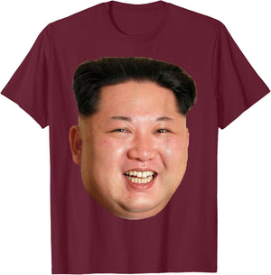 Daddy Kim Jong-Un – lustiges T-Shirt - T-Shirt | Maroon